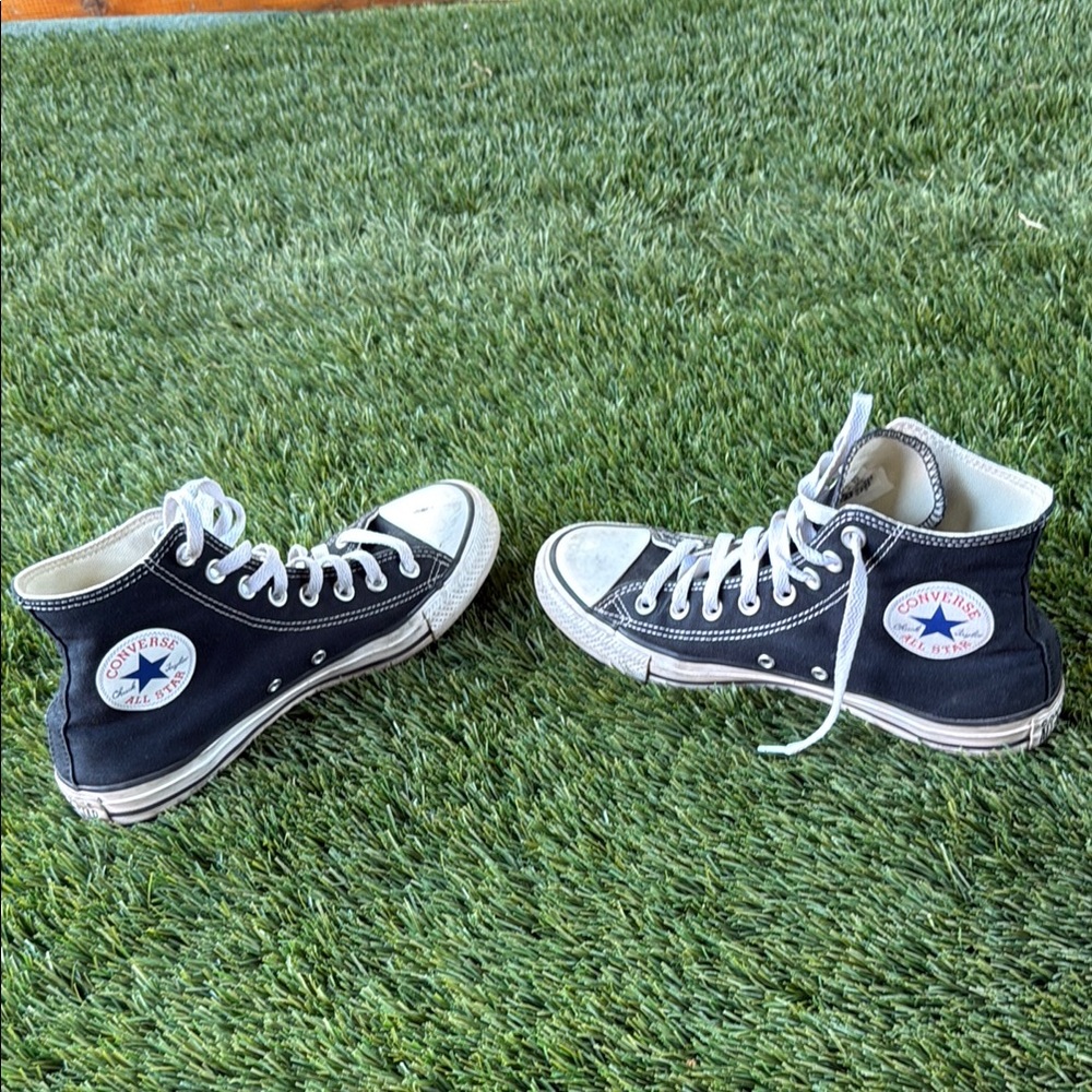 Converse Black High-Top Sneakers